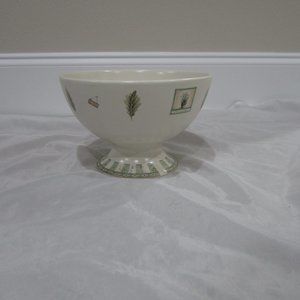 Pfaltzgraff Naturewood Pedestal Compote Serving Dish